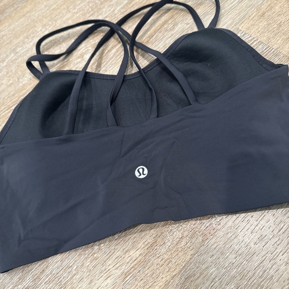 Lululemon Like A Cloud Longline Bra Black Size 2- B/C CUP Light Support - Picture 5 of 5